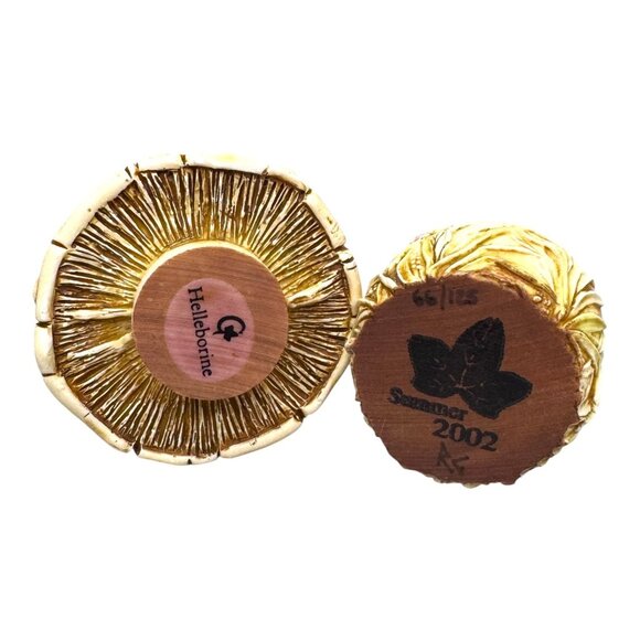 Helleborine Fairy Trinket Box Sitting On Mushroom Isle Gramarye Harmony Kingdom - Picture 4 of 10